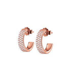 Folli Follie Essentials Mini Rose Hoops Earrings - 5040.3097