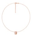 Folli Follie Rose Hoop Necklace - 5020.3642