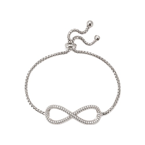 Folli Follie Stories CZ Infinity bracelet - 5010.3649