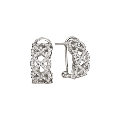 Folli Follie Knots Silver Earrings - 5040.2619