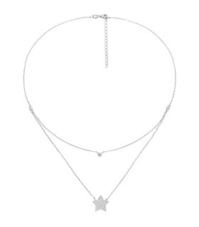 Folli Follie Star double necklace - 5020.3032