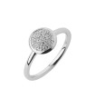Links of London Silver Diamond Round Pave Ring M - 5045.5484