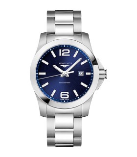 Longines Conquest Blue Quartz Watch 43MM - L3.760.4.96.6