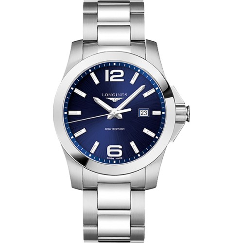 Longines Conquest Blue Quartz Watch 43MM - L3.760.4.96.6