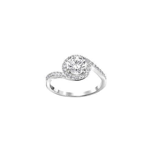 Swarovski Attract Light Swirl Ring size 55 - 5181006