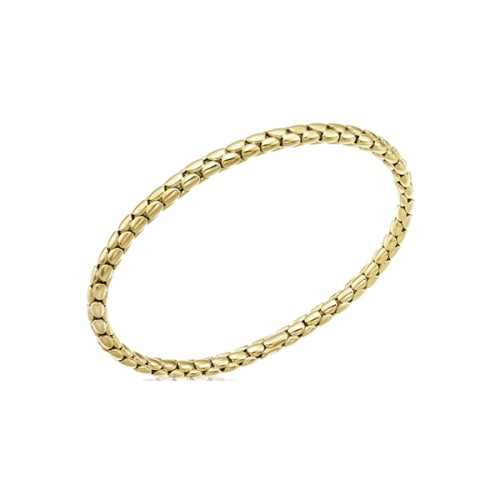 Chimento Stretch Spring Yellow Gold Bracelet - 1B00952ZZ1180