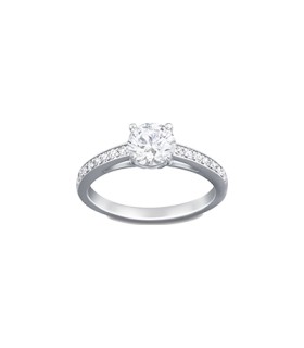 Swarovski Jewellery attract ring size 58 round rhs - 5032922