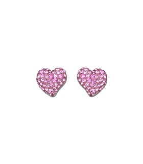 Swarovski Eros pierced earrings rose/rhs - 5007737