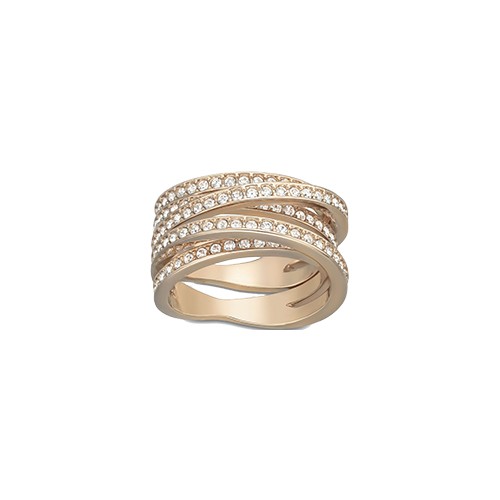 Swarovski Jewellery spiral ring size 55 cry/ros - 5063924