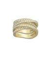 Swarovski Jewellery spiral ring size 58 cry/gos - 5032929