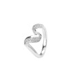 Links of London Entwine White sapphire ring - 5045.3841