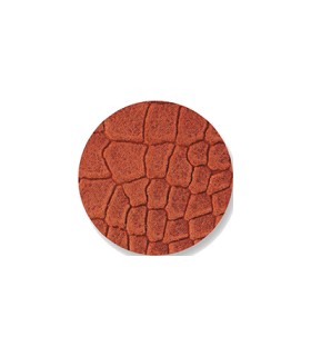 Mi Moneda anaconda orange suede steel disc - ANA-11-43-L