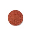 Mi Moneda anaconda orange suede steel disc - ANA-11-43-L
