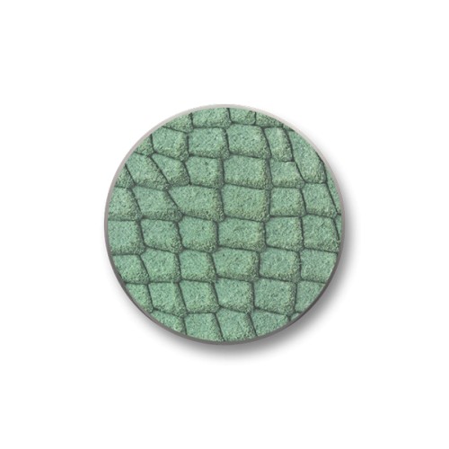 Mi Moneda anaconda green suede steel disc - ANA-11-48-L