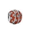Pandora moments 925 granate leaf enamel charm - 790525EN17