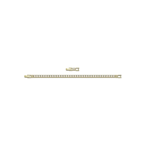 Swarovski Jewellery square bracelet, gold-plated - 5040051
