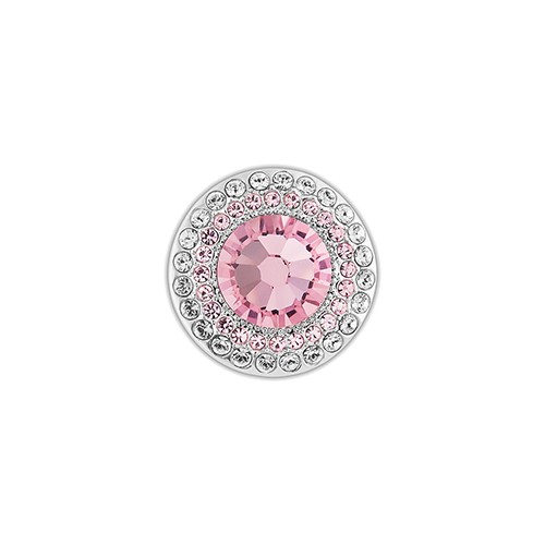 Swarovski Jewellery pink solitaire charm clip - 5002664