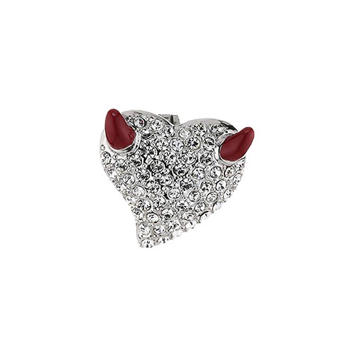 Swarovski Jewellery evil heart charm clip - 5002670
