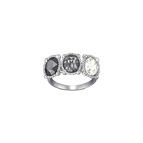Swarovski Jewellery rosette dark ring 60 - 5007816