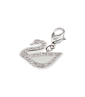 Swarovski Jewellery white swan charm - 1128412