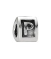 Pandora moments 925 sterling silver letter p charm - 790323P