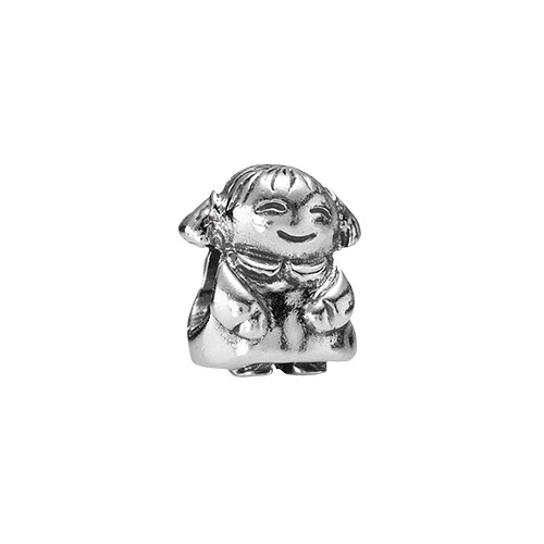 Pandora moments 925 sterling silver girl charm - 790375