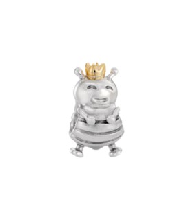 Pandora moments 925 sterling silver 14ct gold bee charm - 790227