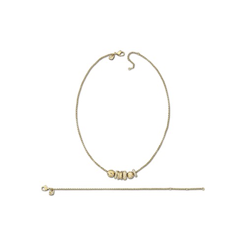 Swarovski Nadja set, gold-plated - 1095589