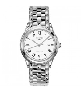 Longines Flagship white Steel Automatic 38.5MM - L4.974.4.11.6
