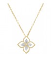 Roberto Coin Princess Flower 18Y diamond pendats - ADR777CL2665