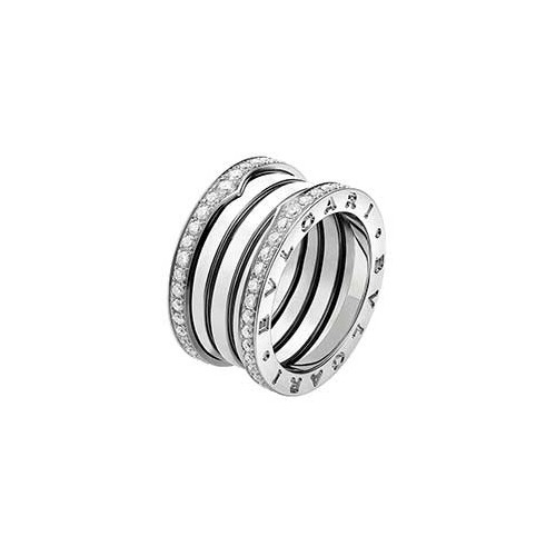 Bvlgari BZero 1 18ct WG pave Size 52 - AN857023 - 349990
