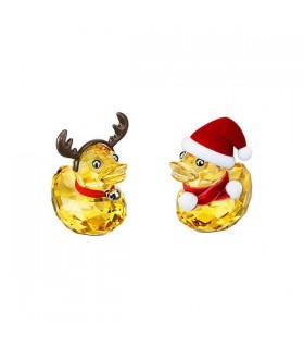 Swarovski Happy Duck - Santa & Reindeer - 5004497
