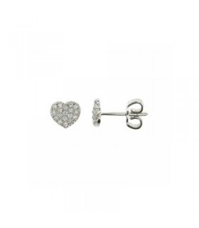 Mirco Visconti Heart diamond earrings - MV119/10