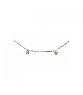 Mirco Visconti Diamond white gold necklace 0.24ct - Z705/10