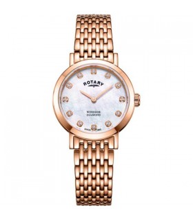 Rotary Windsor diamond quartz watch - LB05304/41/D