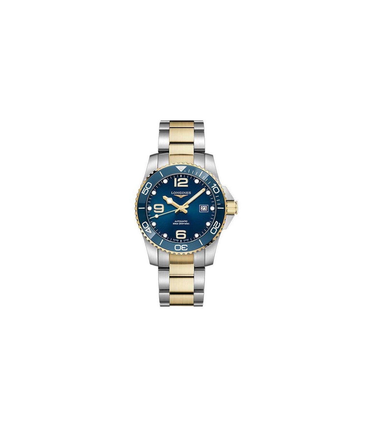 Longines hydroconquest two tone automatic discount