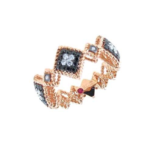 Roberto Coin Blk-Wht Palazzo Ducale ring - ADR777RI2828