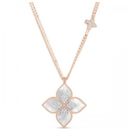 Roberto Coin Princess Flower necklace 18R - ADV888CL1838