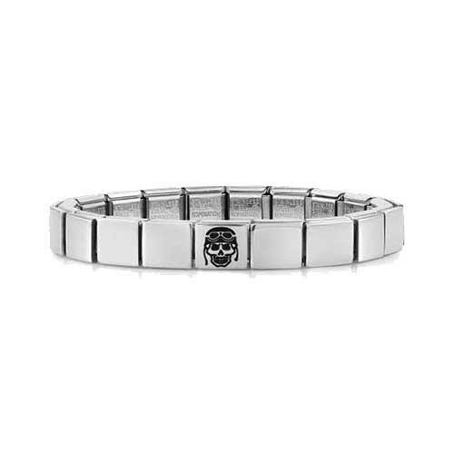 Nomination Glam Biker skull bracelet - 239101 29