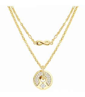 Nomination Sentimental ygp circle necklace - 149203 016