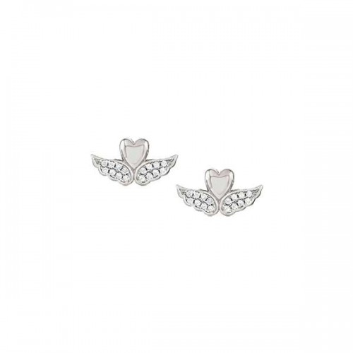 Nomination Sweetrock silver winged heart earrings - 148024 068