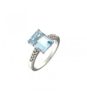 Mirco Visconti Aquamarine ring - II010/30AC