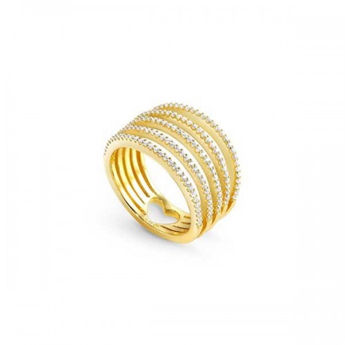Nomination Lovelight white cz yellow gold ring - 149702 014 006