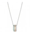 Nomination Lovelight Rainbow silver cz necklace - 149707 023