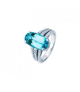 Mirco Visconti Aquamarine diamond ring - MV190/ACO