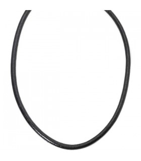 Bvlgari L. in Cuoio leather necklace 50cm - 319422 - CL176522