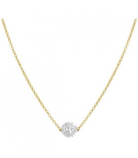 Nomination Soul white pave ball necklace - 149005 012