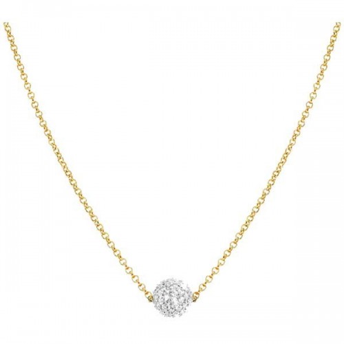Nomination Soul white pave ball necklace - 149005 012