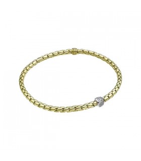 Chimento Stretch spring bracelet 18yg diamonds - 1B00915BB2180