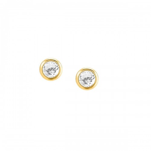 Nomination BELLA wht cz ygp stud earrings - 146688 012